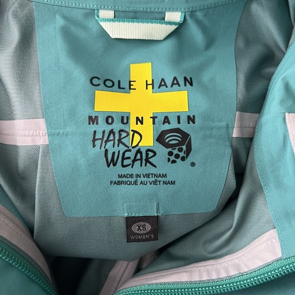 Cole Haan x Mountain Hardwear Jacket Womens XS Green Zerogand Spring Hiking - Picture 9 of 10